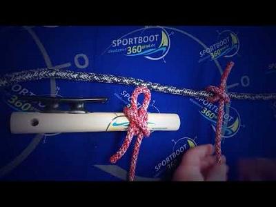 360grad Webleinstek auf Slip Bootsführerschein Prüfung Segelschein